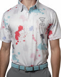 Golf Splatter Polo