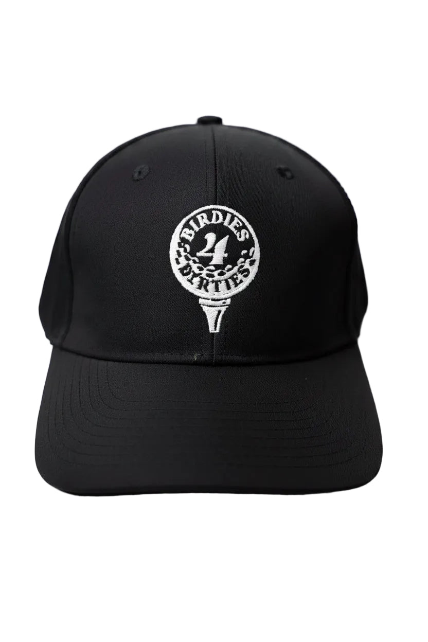 Performance Golf Black Hat-Snapback