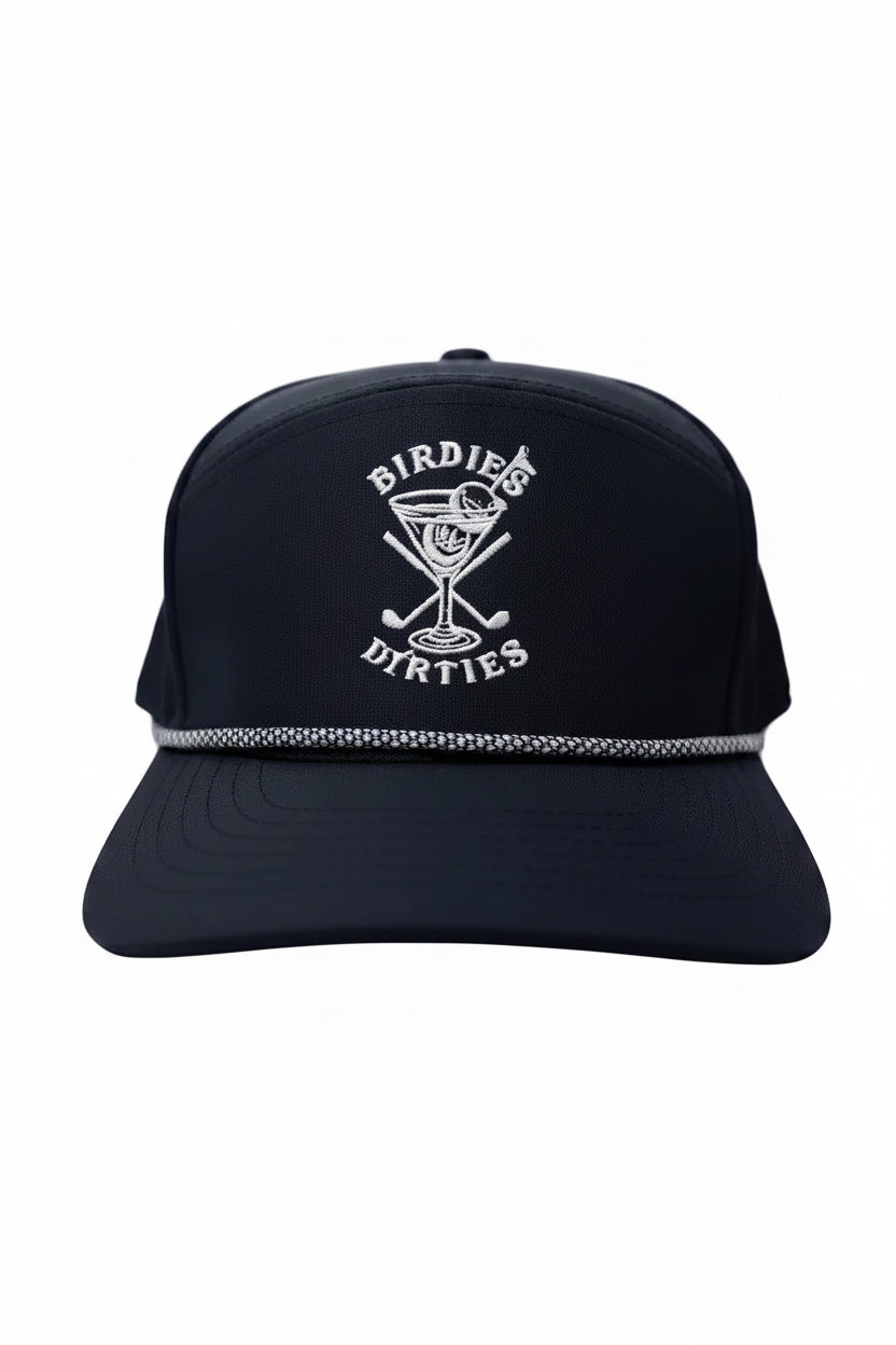 Performance Golf Rope Navy Hat-Snapback